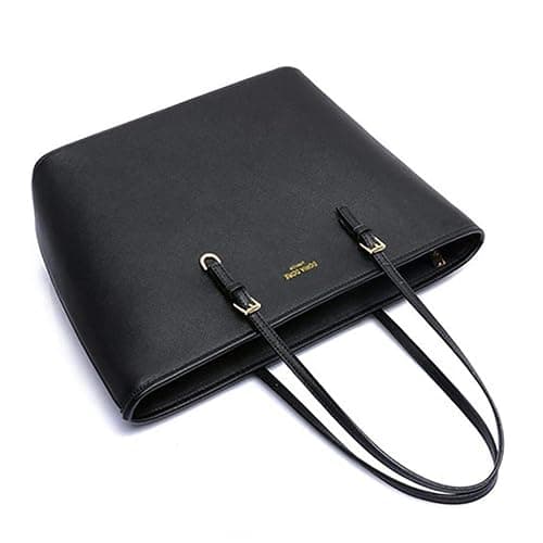 LIRENSHIGE Handbags for Women, Tote Bag Soft PU Leather Large Capacity Ladies Handbag Womens Top Handle Shoulder Bag For women Black Handbag thumbnail 4
