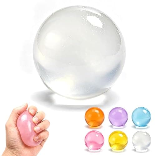 2026 New Coconut Oil Squishies, Compact Squishy Coconut Squeeze Stress Ball for Adults Relaxation and Focus, Non-Sticky Slow Rising Squeeze Fruit Balls for Office Home (White) - Image 1