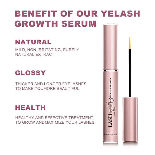 Lash by Maya Serum,Official Authentic LASH by Maya LONDON,Eyelash Growth Serum,Lash Enhancing,Cruelty Free, Made in the USA-5ml thumbnail 3
