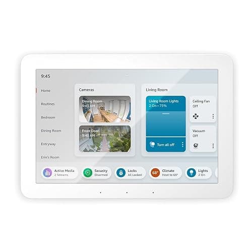 Like-New Amazon Echo Hub | 8” smart home control panel with Alexa | Compatible with thousands of devices thumbnail 2