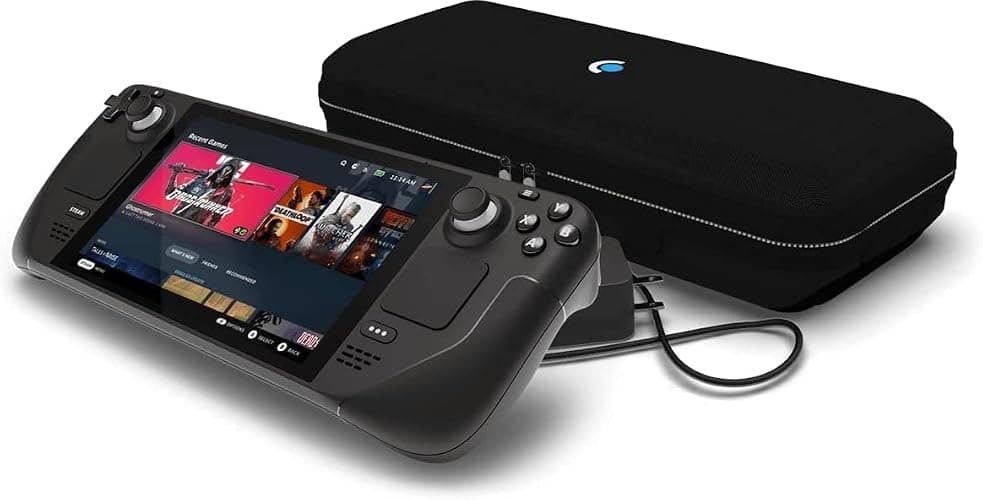 Valve Steam Deck,HDMI, 64 GB, Black thumbnail 3