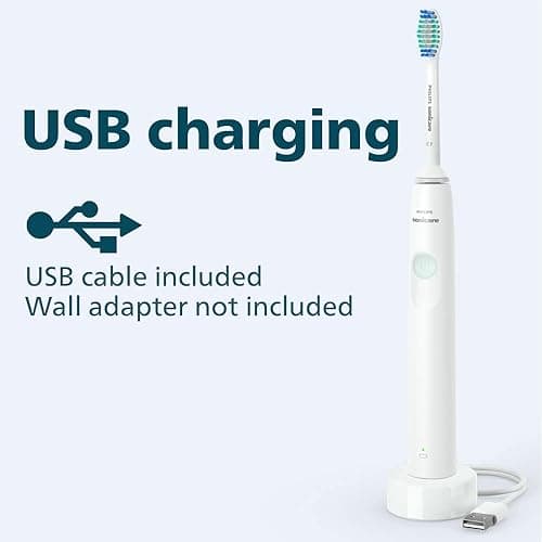 Philips Sonicare 2100 Power Toothbrush, Rechargeable Electric Toothbrush, White Mint HX3661/04 thumbnail 12