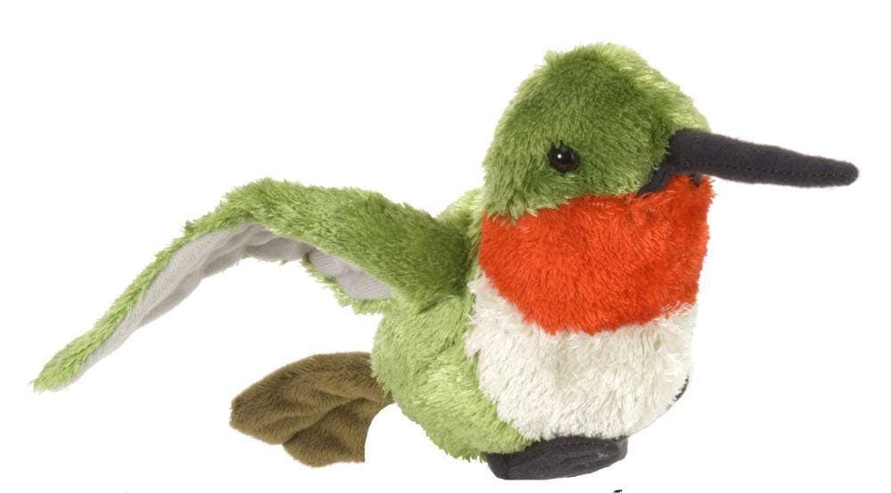 Wild Republic Hummingbird Plush, Stuffed Animal, Plush Toy, Gifts for Kids, Cuddlekins 8 Inches - 