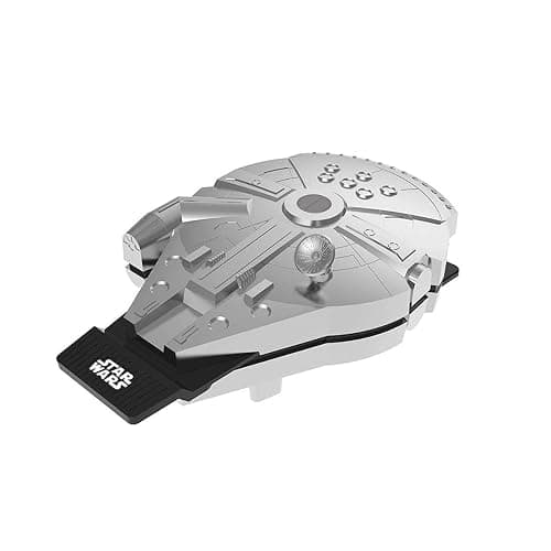 Uncanny Brands Star Wars Waffle Maker Millennium Falcon Waffle Maker - Image 1