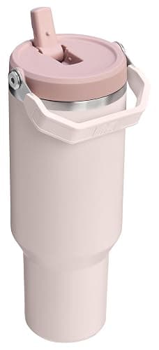 Stanley IceFlow Flip Straw Tumbler with Handle | Twist On Lid and Flip Up Straw | Leak Resistant Water Bottle | Insulated Stainless Steel | BPA-Free thumbnail 3
