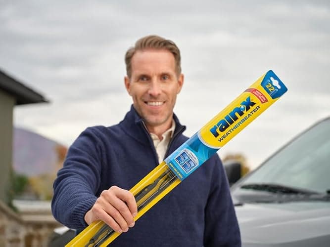 Rain-X 820146 WeatherBeater Wiper Blades, 24" and 20" Windshield Wipers (Pack of 2), Automotive Replacement Windshield Wiper Blades That Meet Or Exceed OEM Quality And Durability Standards thumbnail 8