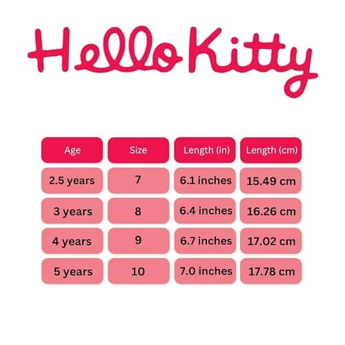 Sanrio Hello Kitty Sneakers for Girls - Kids Lightweight Athletic Breathable Casual Shoes (Toddler - Little Kid) thumbnail 6