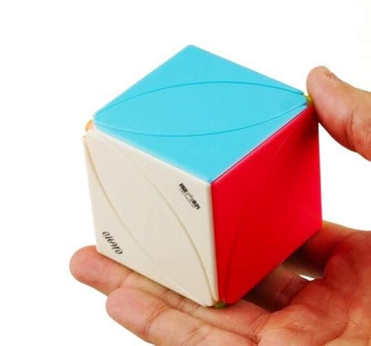 CuberSpeed QY Toys Ivy Cube V2 stickerless Magic Cube Mofangge Ivy Leaf Cube Plus Version stickerless(Eitan Lvy Cube) Puzzle thumbnail 3