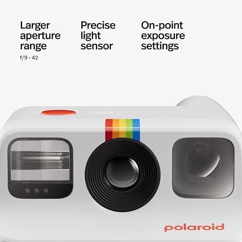 Polaroid Go Generation 2 - Mini Instant Camera + Film Bundle (16 Photos Included) - Black (6280) thumbnail 9