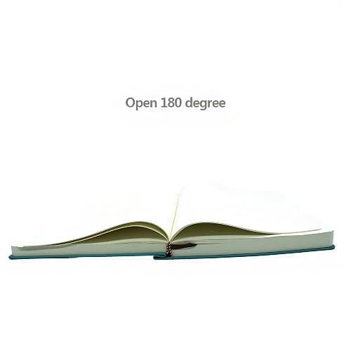 jooact Thick Sketchbook 660 Pages Notebook Soft Faux Leather Cover Journal 80GSM Paper Notepad Drawing Book Memo Writing Sketch Pad Diary Notebook thumbnail 4