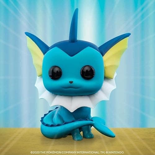 Funko Pop! Games: Pokemon - Vaporeon Vinyl Figure thumbnail 2