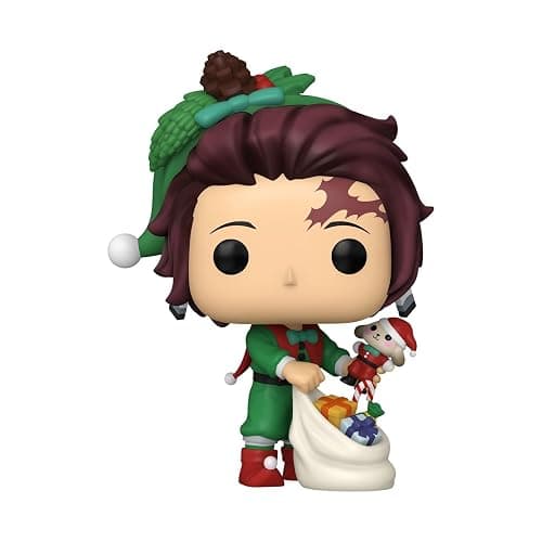 Funko Pop! Plus: Demon Slayer - Tanjiro Kamado - Holiday - Collectable Vinyl Figure - Gift Idea - Official Merchandise - Toys for Kids & Adults - Anime Fans - Model Figure for Collectors and Display thumbnail 3