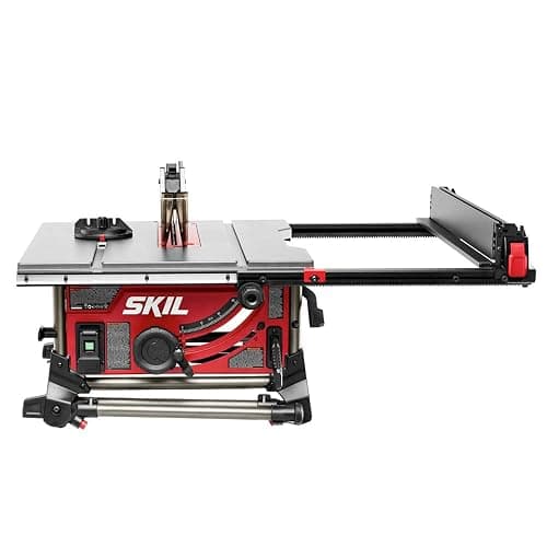 SKIL 15 Amp 10 Inch Portable Jobsite Table Saw with Folding Stand- TS6307-00 thumbnail 8