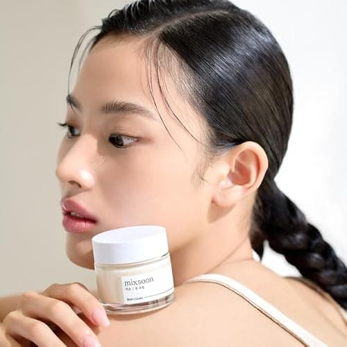 mixsoon Bean Cream - Intensive Moisture Face Cream For Smooth, Nourished Skin, Pore & Sebum Care - Korean Skincare For Glass Skin - Non-stick (1.69 fl.oz / 50ml) thumbnail 4
