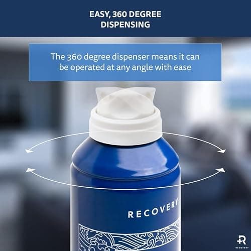 Recovery Aftercare Piercing Aftercare Saline Spray, All Natural Cleaner, 7.4 Ounce Can thumbnail 7