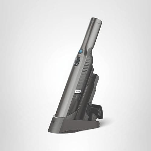 Shark WV201 WANDVAC Handheld Vacuum, Lightweight at 1.4 Pounds with Powerful Suction, Charging Dock, Single Touch Empty and Detachable Dust Cup,Graphite, Slate thumbnail 14