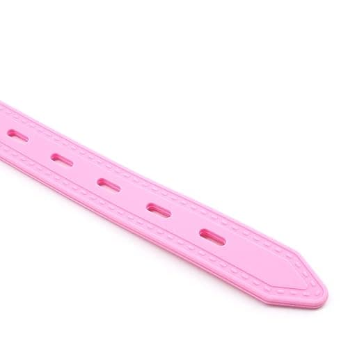 Women Pink Silicone Bondage Ball Gag for Sex Games, Silicone Sex Toys Open Mouth SM Bite Gag, Bondage Restraints Sex Gag Muzzles for SM Games (Pink-1) thumbnail 4