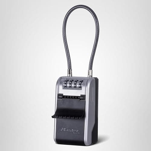 Master Lock High Capacity Key Lockbox, Combination Dial, Removable Cable thumbnail 9