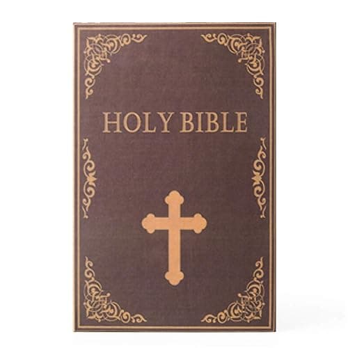 Diversion Book Safe Storage Box (9.5"×6"×2.2") - Secret Safe Can with Security Combination Lock - Bible-Combination thumbnail 7