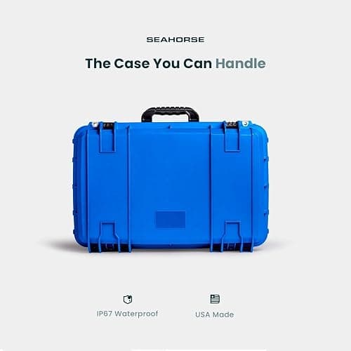 Seahorse 920 Professional Camera Protective Hard Case with Accuform Foam - TSA Approved/Mil Spec / IP67 Waterproof/USA Made for Professional Photographers Camera Enthusiasts - 920 - Foam - Black thumbnail 3