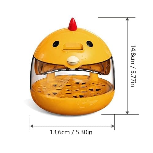 tkerinse Egg Incubator, Rutin Chicken Egg Incubator for Hatching Eggs, Small Clear Egg Hatching Incubator, Automatic Smart Control Hatcher Machine for Variety Size of Eggs thumbnail 2