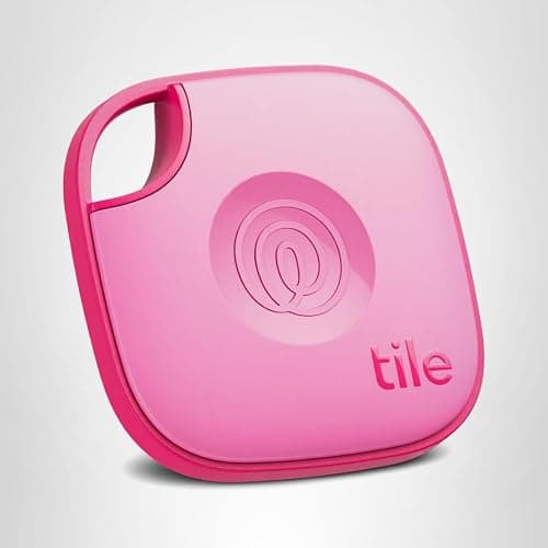 Life360 Tile - Bluetooth Tracker, Keys Finder and Item Locator for Keys, Bags and More. Phone Finder. Both iOS and Android Compatible. 1-Pack (Pink Punch) thumbnail 9