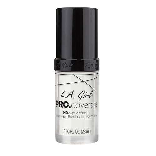 L.A. Girl Pro Coverage Liquid Foundation, White, 0.95 Fl Oz thumbnail 3