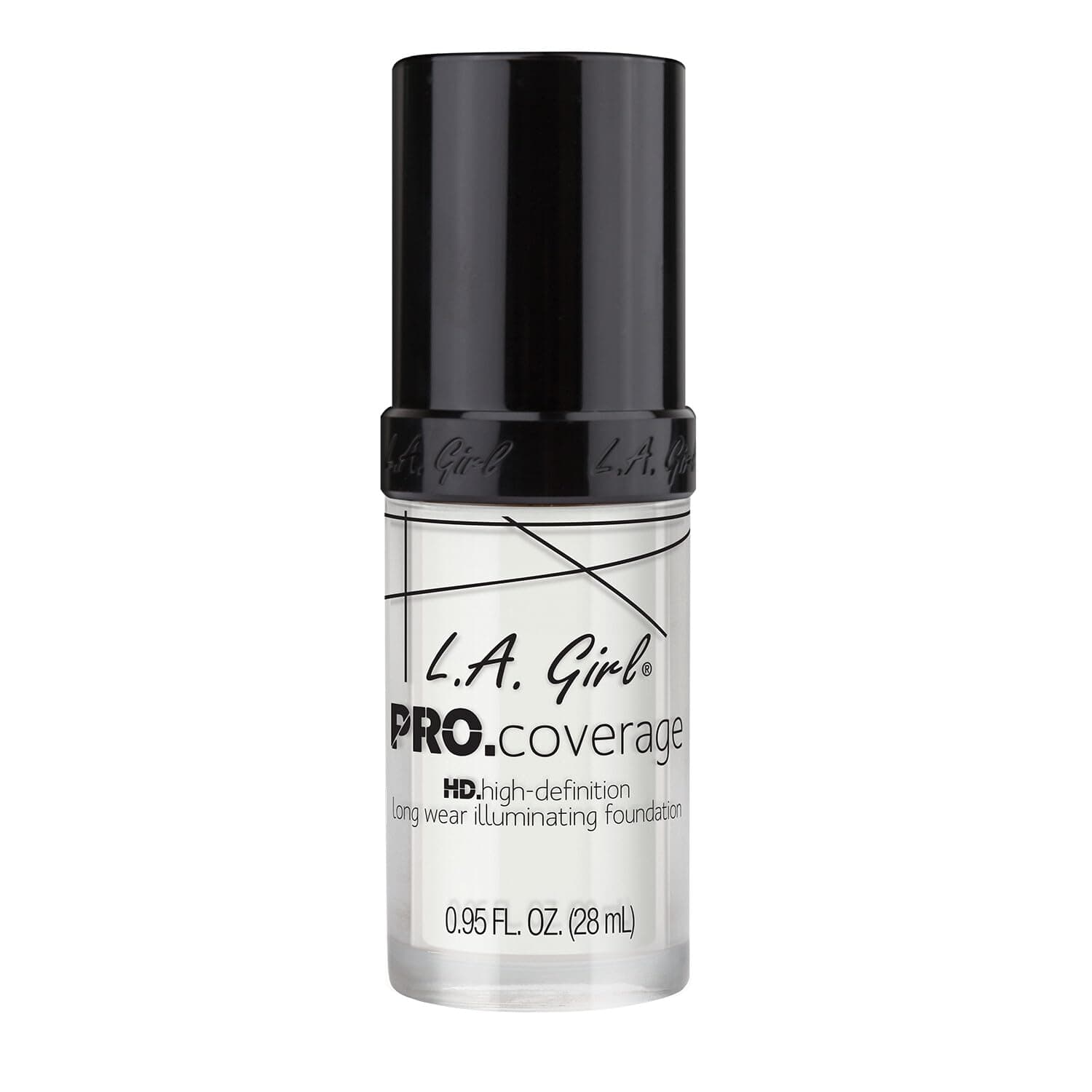 L.A. Girl Pro Coverage Liquid Foundation, White, 0.95 Fl Oz thumbnail 3