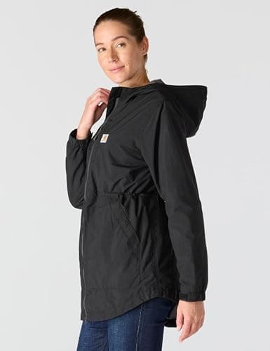Carhartt Women's Rain Defender Relaxed Fit Lightweight Coat thumbnail 3