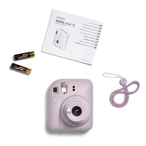 Fujifilm Instax Mini 12 Instant Camera with 40 Shot Film Pack - Lilac Purple thumbnail 6