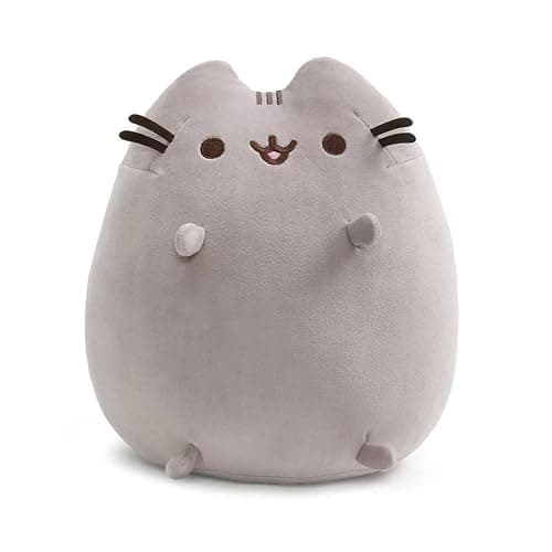 GUND Pusheen The Cat Squisheen Plush, Stuffed Animal for Ages 8 and Up, Gray, 11” - 11" - Image 1