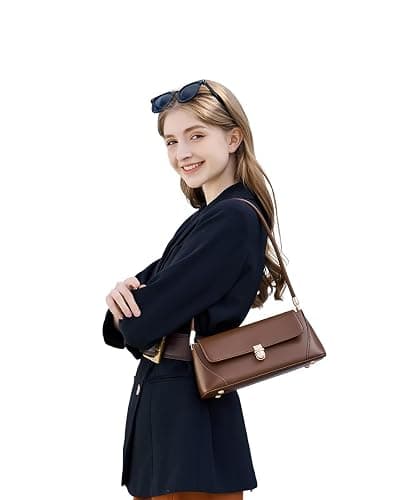 WSRYDJDL Shoulder Bags for Women Vintage Handbag Retro Classic Small Purse Cute Hobo Tote Handbag Mini Clutch Purse thumbnail 2
