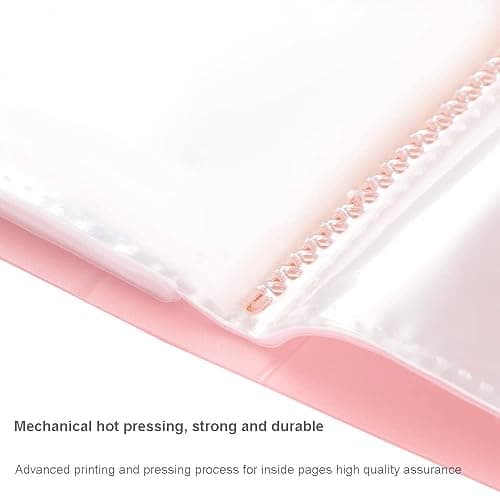 DZOZO A3 Diamond Painting Storage & Display Book with 30 Clear Pockets A3 Diamond Painting Folder for Storage Diamond Painting Pictures - Pink - 42cm x 32cm x 1.8cm(30 pages) thumbnail 7