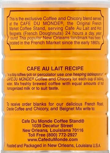 Cafe Du Monde Coffee Chicory | Ground | 15 Ounce | Pack of 2 thumbnail 3