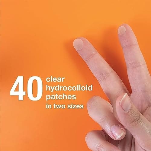 PanOxyl PM Overnight Spot Patches, Advanced Hydrocolloid Healing Technology, Fragrance Free, 40 Count - Pack of 2 thumbnail 2