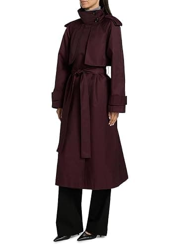 Mercer Collective, Cotton-Blend Poplin Trench Coat thumbnail 3