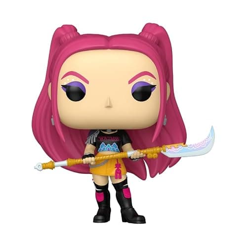 Funko Pop! Kpop Demon Hunters - Set of 3 Huntr/x - Rumi, Mira and Zoey Vinyl Figures Bundled with Box Protector thumbnail 4