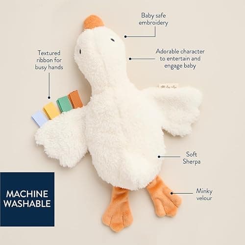 Itzy Ritzy Huggable Lovey (Goose) thumbnail 4