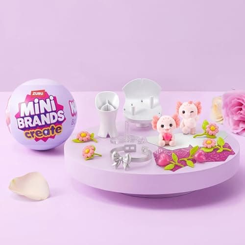 Mini Brands Mini Kawaii Bouquet Capsule Series 1 (2 Pack) by ZURU – Collectable Bear Bouquet with Miniature Flowers, Bowknot, and Gift Box, 6 Unique Designs to Collect, Suitable for Kids thumbnail 5