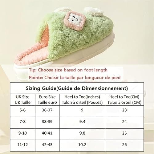 Thigies Damen Hausschuhe Winter Plüsch Warm Pantoffeln Herren Foam Slipper Rutschfest Flauschig Hausschuh thumbnail 4