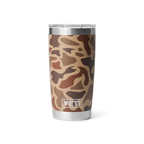 YETI Rambler 20 oz Stainless Steel Vacuum Insulated Tumbler w/MagSlider Lid - Wetlands Camo - 1 Count (Pack of 1) thumbnail 3