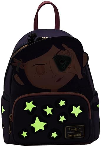 Loungefly Coraline Stars Double Strap Mini Backpack thumbnail 8