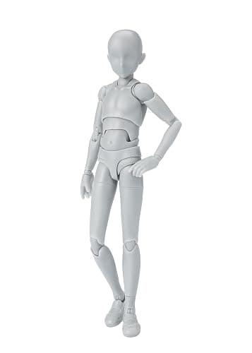 TAMASHII NATIONS - Tamashii - Body-Kun -School Life- Edition DX Set (Gray Color Ver.), Bandai Spirits S.H.Figuarts Action Figure - Image 1