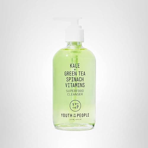 Youth To The People Superfood Facial Cleanser - Kale + Green Tea Daily Face Wash, Gentle Makeup Remover, with Soothing Antioxidants for Glowing Skin, pH Balance, Clean Pores, Sulfate-free, Refillable thumbnail 10