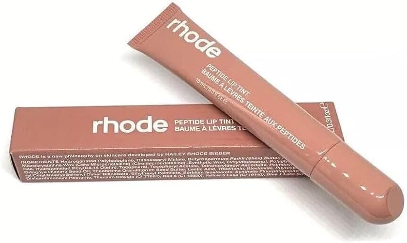 Rhode Gloss Lip Tint, Sheer Color and Hydrating Finish, 3 fl oz, 10ml (Toast) - Image 1