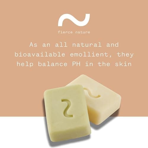 fierce nature Multi-Use Pure Tallow Bar | Organic & Natural Moisturising Bar for Face, Body, Hands & Hair | Non-Toxic Skincare Essential (Unscented) thumbnail 7