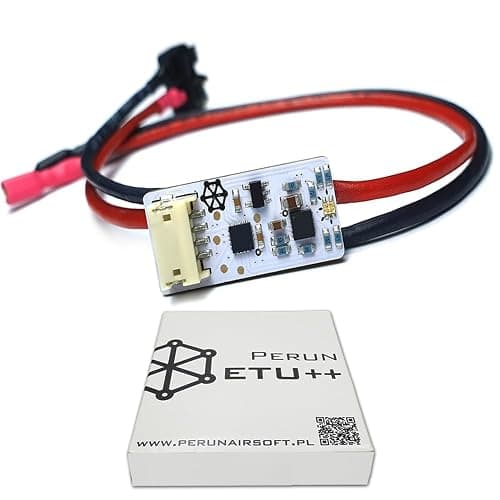 Perun Mosfet Upgrade for AEG Airsoft Rifle V2 Tokyo Marui Gearbox V3 and G&G ETU Gearbox Upgrades - Programmable Fire Modes, Precocking, DMR Mode - Image 1