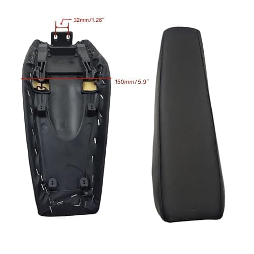 ZTDZZH black 46cm(18.1") seat,Fit CRF50 XR50 taotao Dirt Pit Bike Motorcycke. thumbnail 3