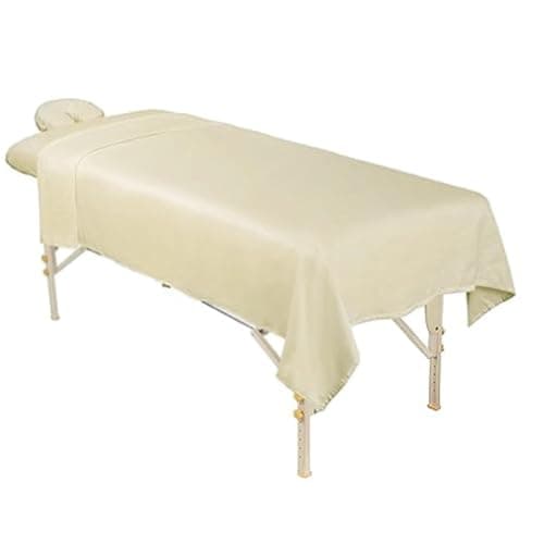 ForPro 3ct Microfiber Massage Sheet Set, Natural, Ultra-Light | for Massage & Treatment Tables, Disposable Table Sheets, Spa Bed Sheets, Esthetician Table Linens, Salon & Spa Essentials thumbnail 2