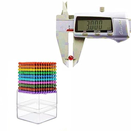 Generic Magnetic-Balls 1000pcs! Magnets Building Desk Toy for Stress Relief, Moldable into Countless Shapes, Multicolor, Unisex-Adults thumbnail 2